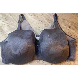 Cacique Size 40DDD Balconette Bra Lightly Lined Full Coverage Underwire Lilac